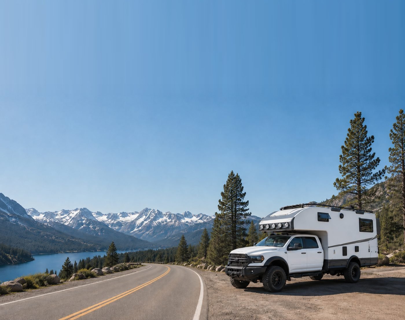 RV repair technician working on a trailer