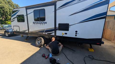 RV power hookup service