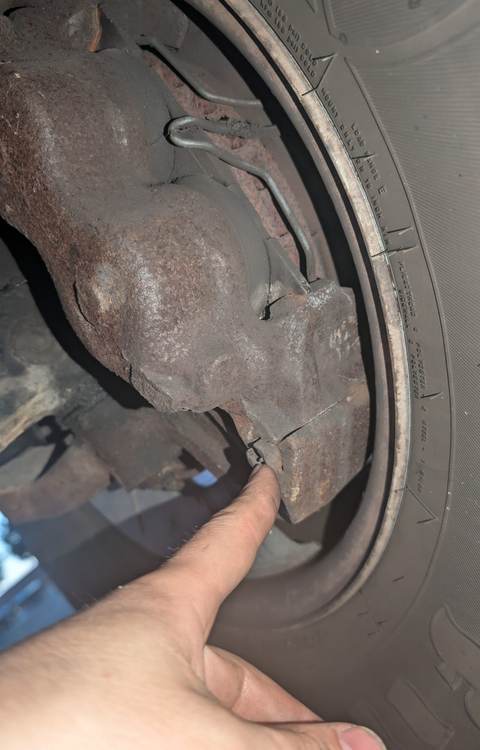RV brake and suspension inspection